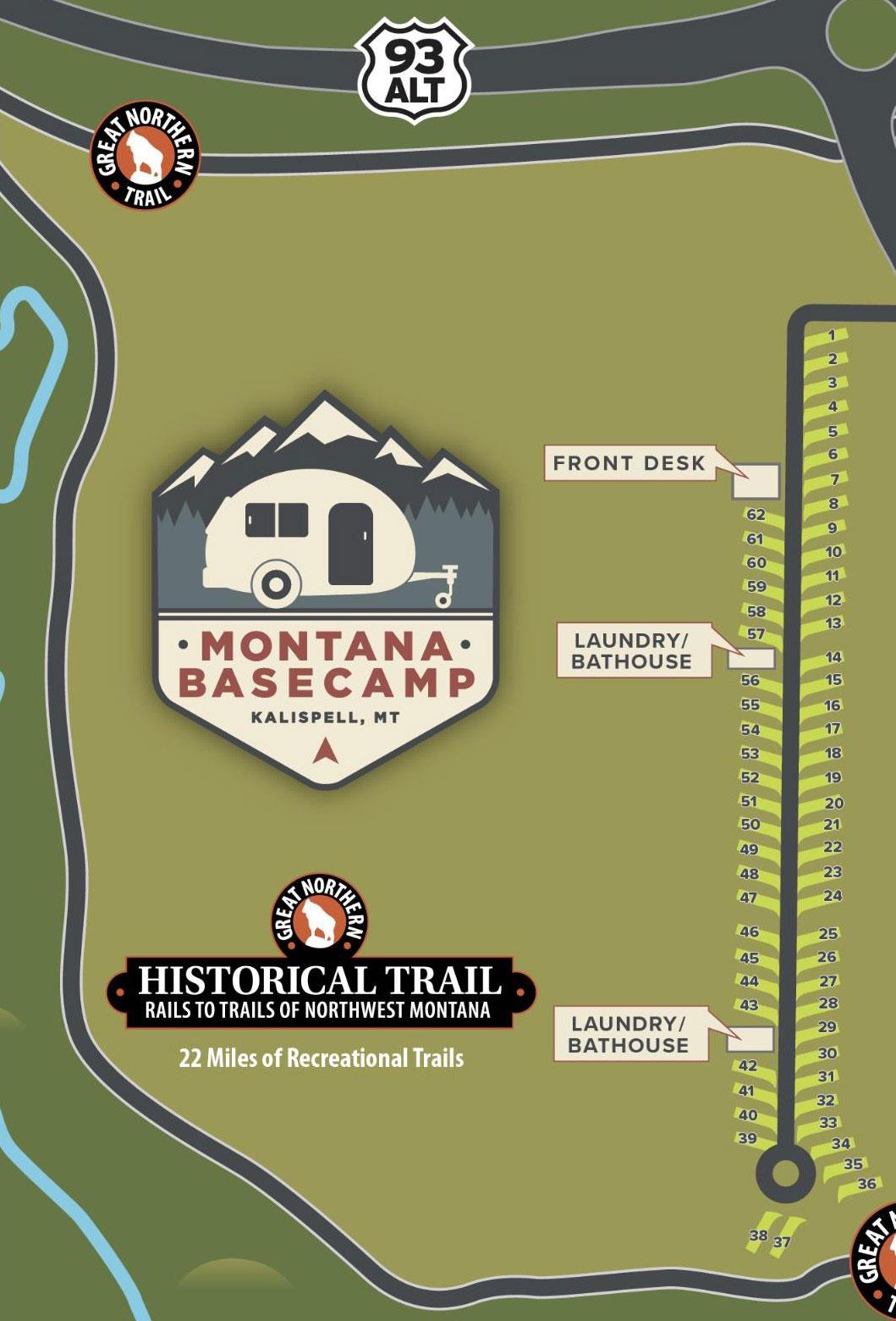 Montana Basecamp Site Plan